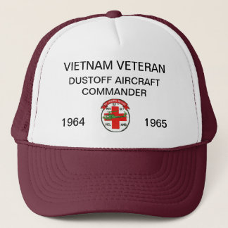 第57 MESH HAT DUSTOFFの航空機の司令官 キャップ