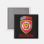 第59旅団「冷戦核抑止力」 マグネット (正面/裏面)