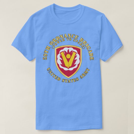 第59条部隊SSIスペアXへの電力 Tシャツ (デザイン正面)