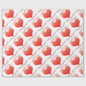 第5。 記念日 ラッピングペーパー (フラット)