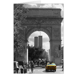 第5 Aveからのツインタワー。  空白のなカード