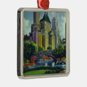 第5 AveのホテルのNYCセントラル・パークの眺め メタルオーナメント (右)