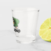 第5 SFGAの特殊部隊のグループの緑色のベレー帽の退役軍人 ショットグラス (右)