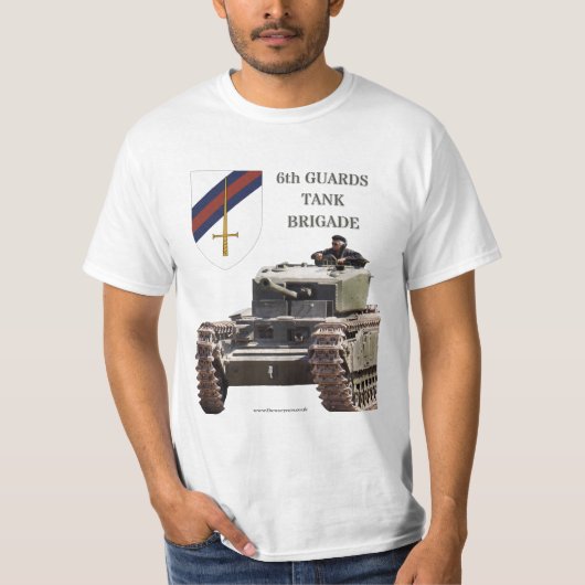 第6ガード戦車旅団Tシャツ Tシャツ (正面)