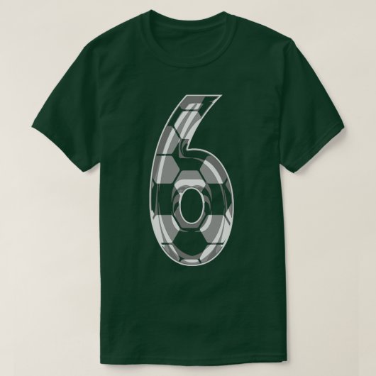 第6ジャージー6マムプレイヤーファン1 Tシャツ (デザイン正面)