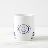第6チャクラの松果眼のアンヤ内部ガイドの断言 コーヒーマグカップ (中央)