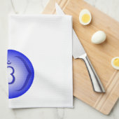 第6チャクラ キッチンタオル (四つ折り)