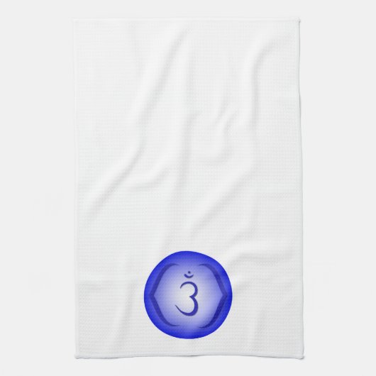 第6チャクラ キッチンタオル (縦)