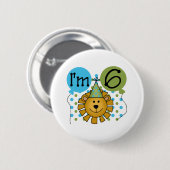 第6ライオンの誕生日 缶バッジ (正面&裏面)