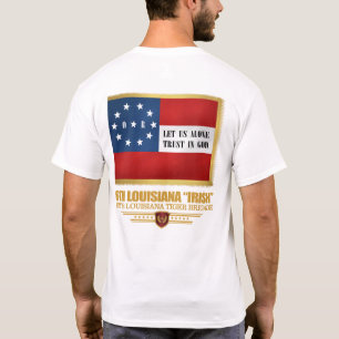 第6ルイジアナの"アイルランドの"歩兵 Tシャツ