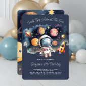 第6回バースデーパーティーアウタースペースプラネッツ 招待状