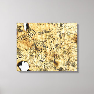 第6回国忘れ域地図 キャンバスプリント