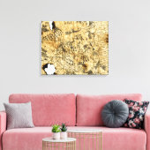 第6回国忘れ域地図 キャンバスプリント (インサイチュ (リビング))