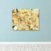 第6回国忘れ域地図 キャンバスプリント (インサイチュ (ウッドフロア))