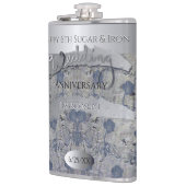 第6回結婚記念砂糖鉄フラスコ フラスク (左)