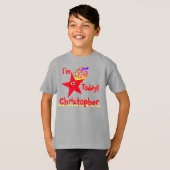 第6回誕生パーティー、赤いシャツ Tシャツ (正面フル)