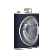 第6回鉄結婚記念日メダリオン フラスク (右)