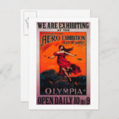 第6回Aero国際的エキスポ・ヴィンテージポスター ポストカード (正面/裏面)