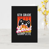 第6学年卒業ゲーマー卒業 カード (黄色い花)