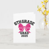 第6期卒業2025年弓小学校Gr カード (黄色い花)