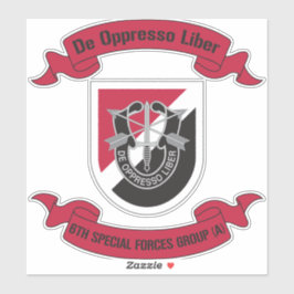 第6期特殊部隊グループ（空挺部隊）第6期SFG シール