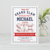 第6期野球誕生日招待状 招待状 (スタンド正面)