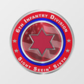 第6歩兵師団 ウィンドウサイン (シート)