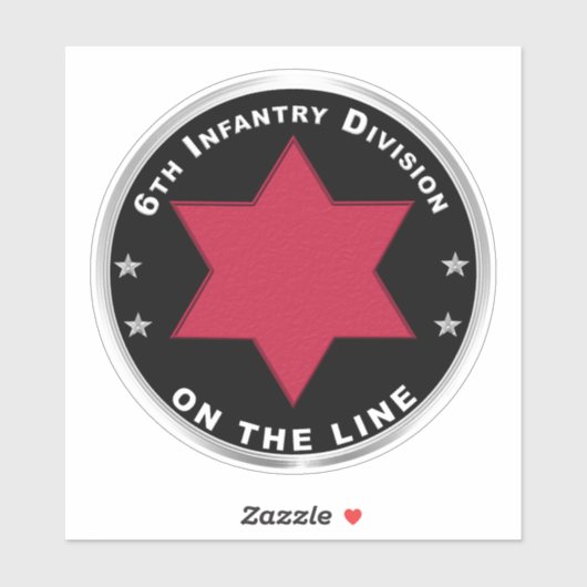 第6歩兵師団 シール (シート)