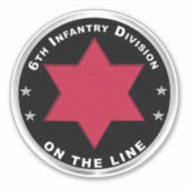 第6歩兵師団 シール (正面)