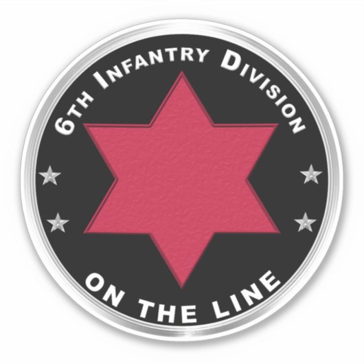 第6歩兵師団 シール (正面)