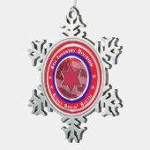 第6歩兵師団 スノーフレークピューターオーナメント (右)