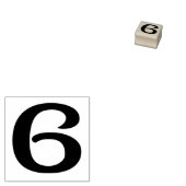 第6番ラバーアートスタンプ ラバースタンプ (押印)