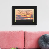 第6章24-26節キリスト教のポスター キャンバスプリント (インサイチュ (リビング))