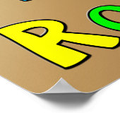 第6級岩ポスター ポスター (角)