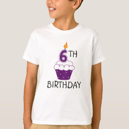 第6誕生日キッズTシャツ Tシャツ
