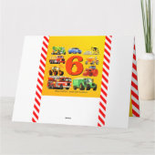 第6誕生日トラック カード (裏面)