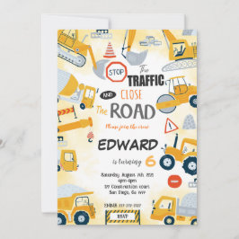 第6誕生日建築招待状 招待状