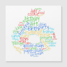 第6誕生日磁気カード