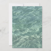 第6誕生日第6プールパーティービーチウォーターアート2025 招待状 (裏面)