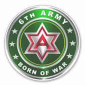 第6軍 シール (正面)