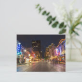 第6通りアットデュスクインダウンタウンオースティン,テキサス州 ポストカード (スタンド正面)