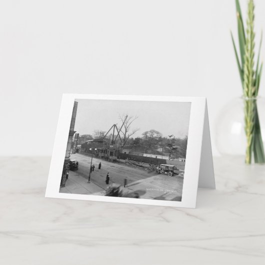 第6道及び第59通りの眺めセントラル・パークNYC カード (正面)