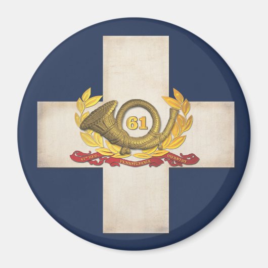 第6部隊バッジ3"マグネット マグネット (正面)