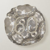 第60ダイヤモンドの一見第60記念日 ラウンドクッション (裏面)