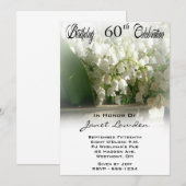 第60バースデーパーティ招待状 招待状 (正面/裏面)