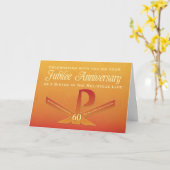 第60回ジュビリー記念修道院パックスクロス、オレンジと カード (黄色い花)