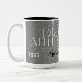 第60回ダイヤモンド周年記念ダマスクカスタム ツートーンマグカップ