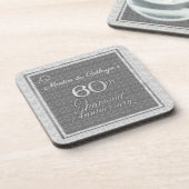 第60回ダイヤモンド周年記念ダマスク名 コースター (左側)