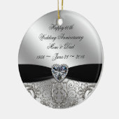 第60回ダイヤ結婚モンド周年記念オーナメント セラミックオーナメント (左)