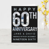 第60回ダイヤ結婚モンド記念カスタム命作 カード (黄色い花)